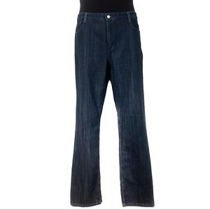 EUC Jones New York dark wash straight cut jeans